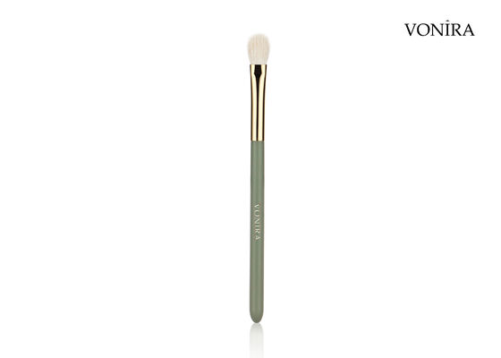 Vonira Custom Toptan Satış Doğal Beyaz Keçi Saçı Fan Göz Karıştırma fırçası Özel Etiket Servisi ile