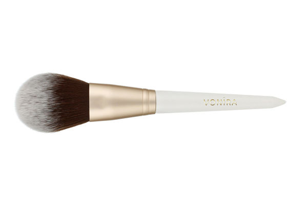 En İnce Samur Kılından ve Doğal Abanoz Ağacından Yapılmış Özel Lüks Oval Makyaj Fırçası