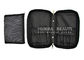 23 Delik Büyük Kapasiteli Yüksek Kaliteli Makyaj Fırça Çantası Kozmetik Tutucu Kılıf Siyah