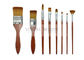 Okul Sanatçıları Vücut Boya Fırçaları Set Ahşap Suluboya Fırçalar Kalem Kutusu ile Set