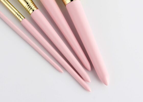 Vonira Beauty Açılı Tampon Fondöten Fırçası, Vegan Zulümsüz Taklon Sentetik Kıl ve Geri Dönüştürülebilir Huş Ağacı Saplı