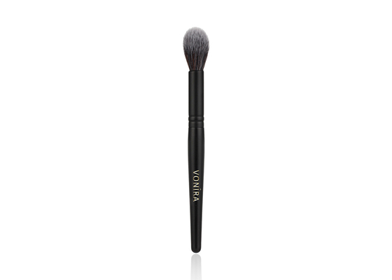 Vonira Beauty Pro Hassas Konik Vurgulayıcı Fırça Sivri Allık Fırçası Bakır Yüksüklü Makyaj Vurgulayan Fırça