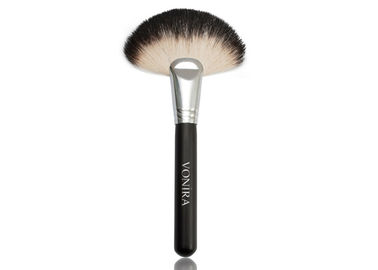 Vonira Beauty Büyük Fan Keçi Saçı Makyaj Fırçası / Ahşap Saplı Yüksek Son Makyaj Fırçaları