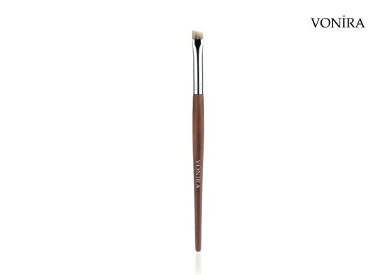 Vonira Custom Toptan Doğal Hayvan Tüyleri Kahverengi Ebony Tutam Makyaj Göz Kaş fırçası
